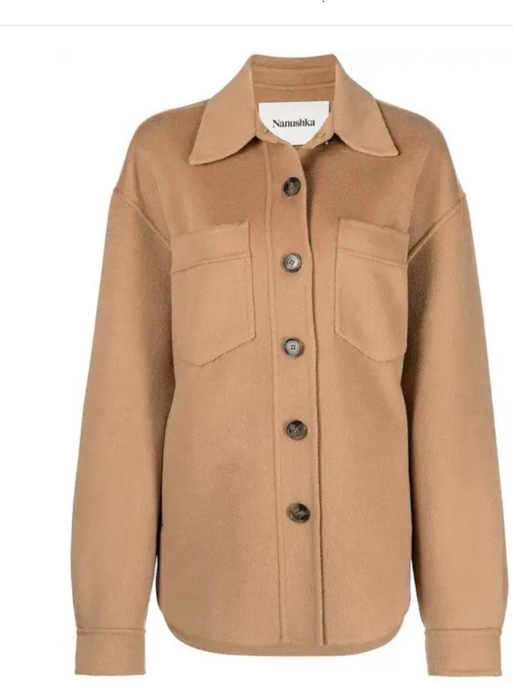 Nanushka Perth Overshirt Jacket Size XS